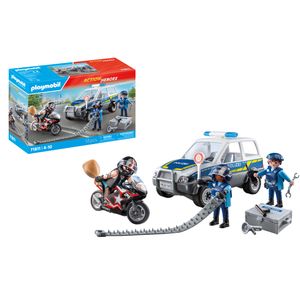 Playmobil Action Heroes Police On The Criminal Hunt (55 Pieces)